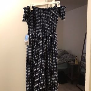 NWT Off the Shoulder Jumpsuit